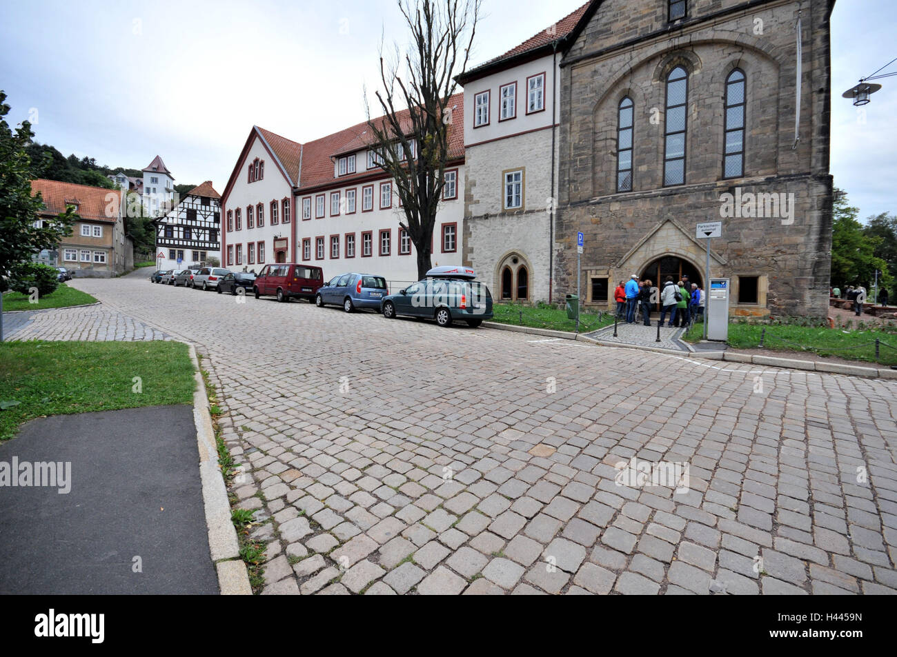 Martin-Luther Gymnasium, Predigers Space, Wydenburgstrasse, Eisenach, Thüringen, Deutschland Stockfoto