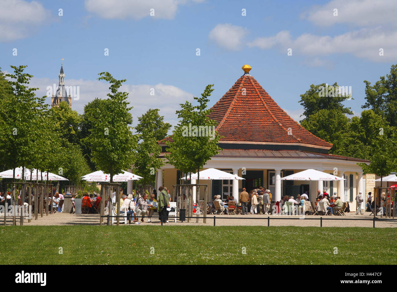 Deutschland, MecklenburgVorpommern, Schwerin, SchlossGartenPavillon