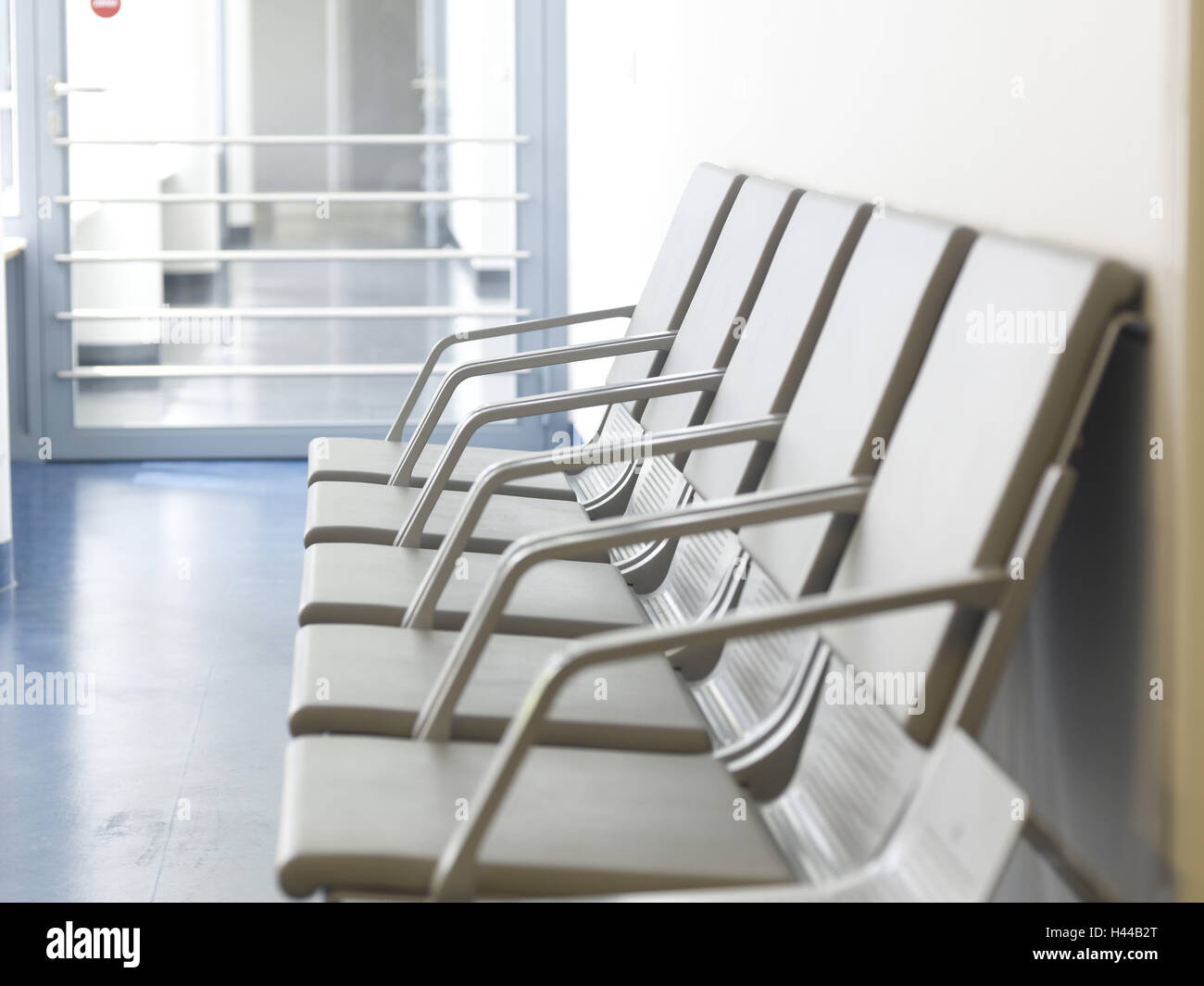 Wartezimmer, Krankenhaus Hall, Stühle, wartenden Palette, des Patienten,  Klinik Stockfotografie - Alamy