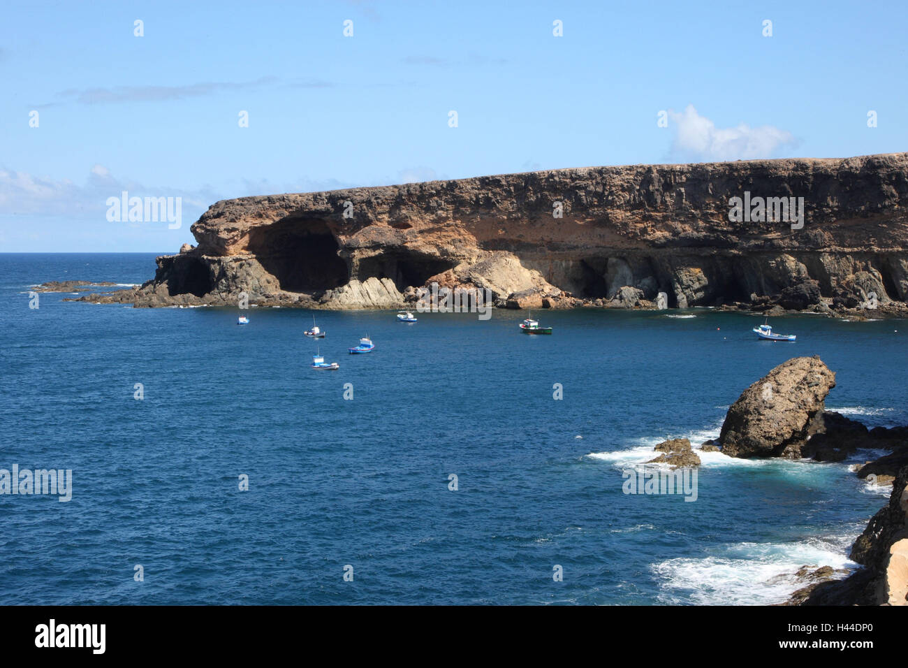 Galle Küste mit Puerto De La Pena auf Fuerteventura, Stockfoto