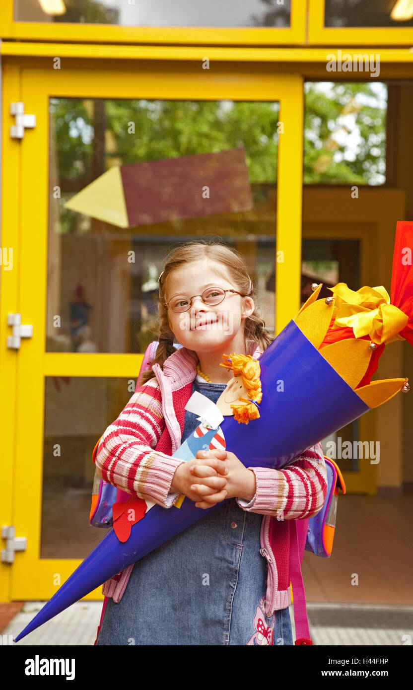 Produktbild von ELF-GRETTER Schultüte Mädchen, Rechenkette Schultüte Füllung