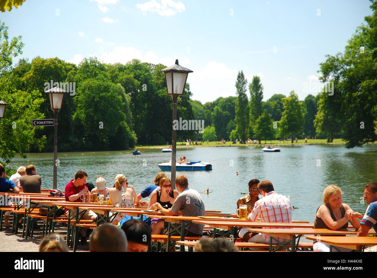 Deutschland, Bayern, München, englischer Garten ...