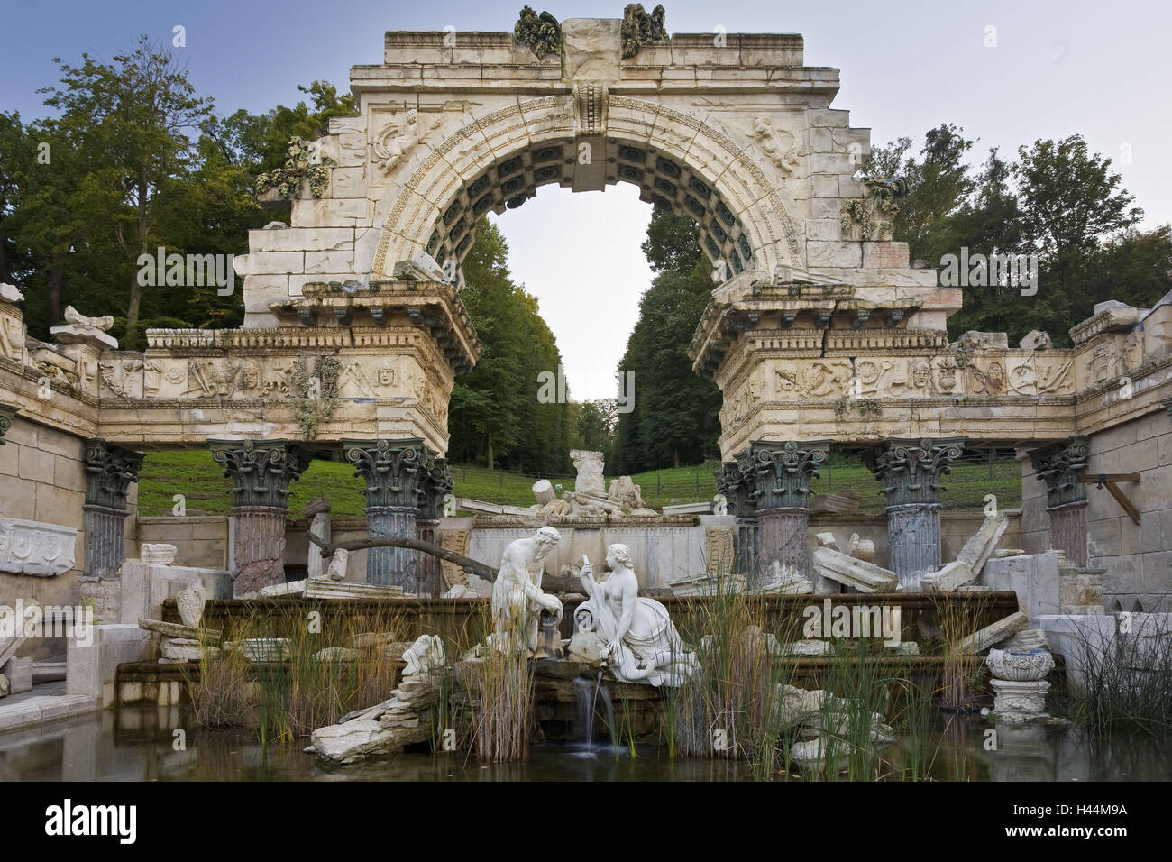 Österreich, Wien, Schloss Schönbrunn, Schloss Garten, gut Stockfoto