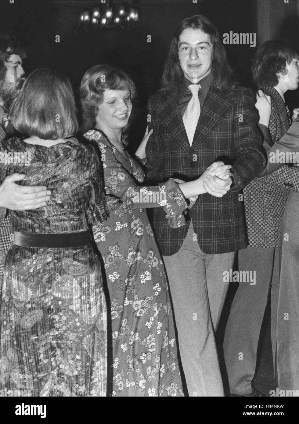 Party, Paare, jung, tanzen, Stockfoto