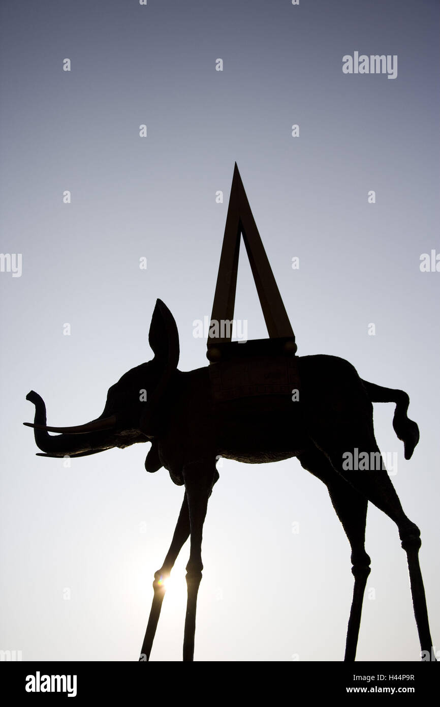 DALI Skulptur um London Eye, London, England, Großbritannien, Stockfoto