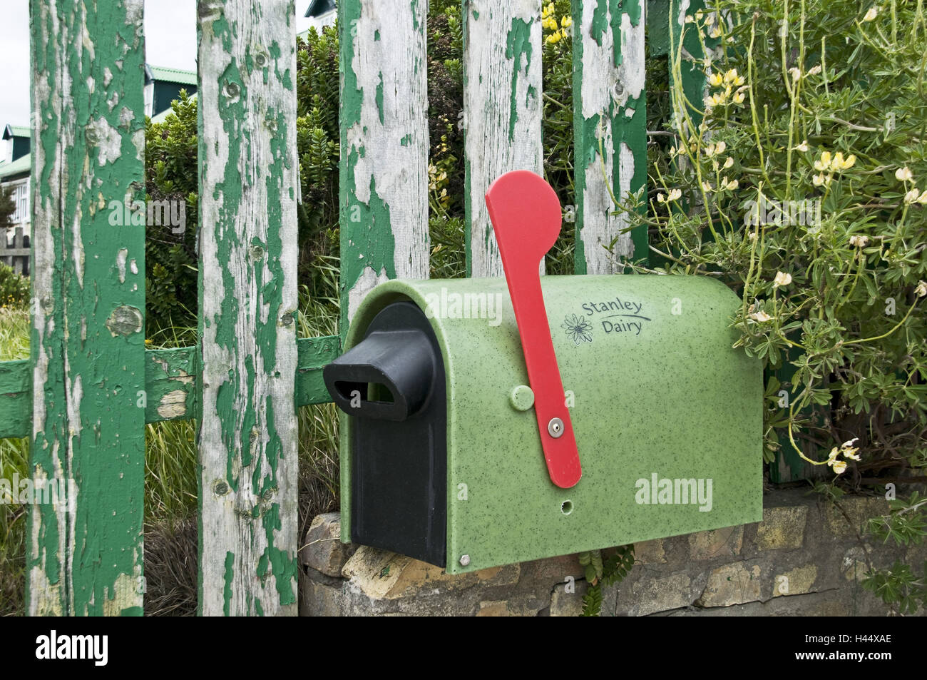 Großbritannien, die Falkland-Inseln, Port Stanley, Postfach, Stockfoto
