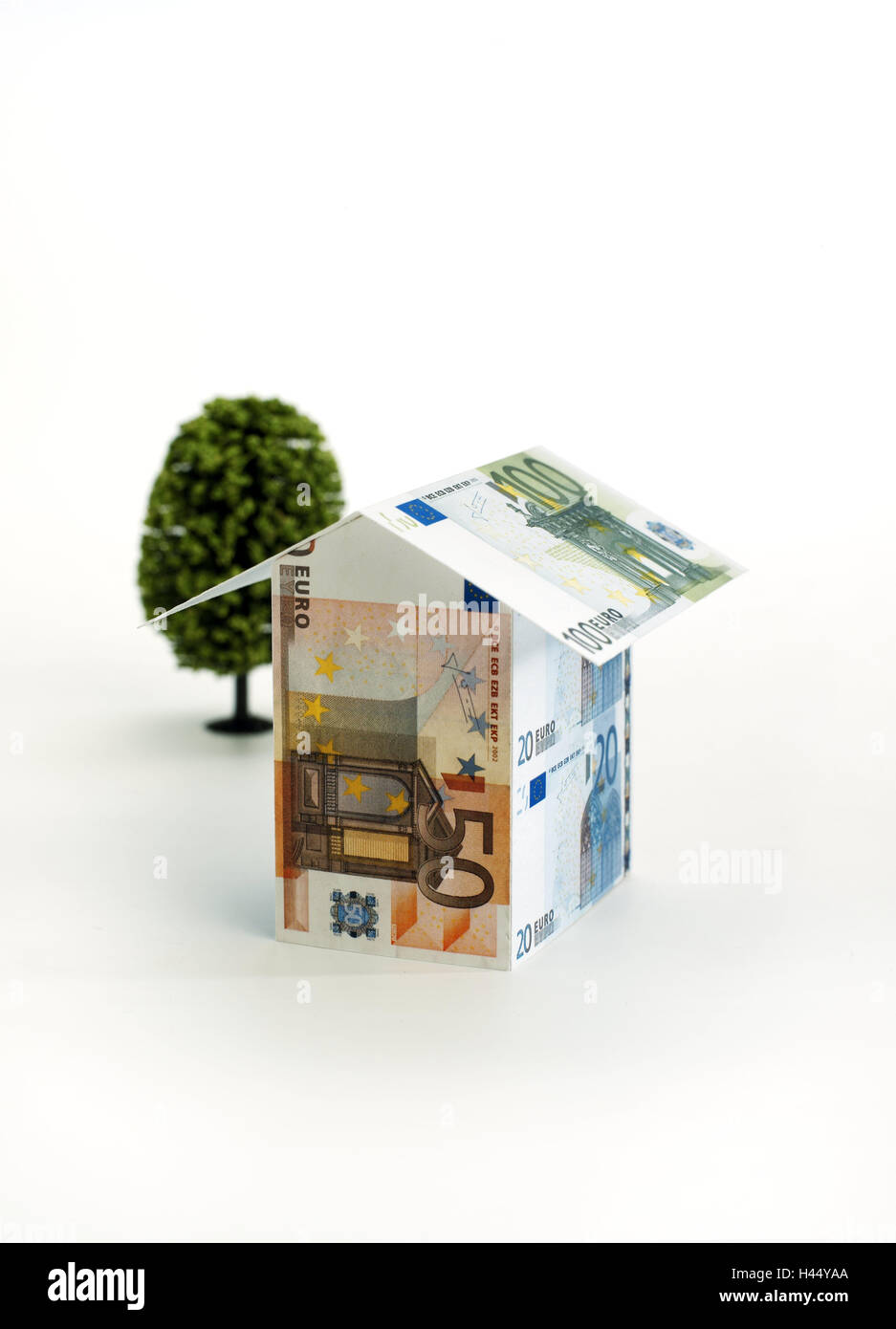 Banknoten Hausform Icon Hausbau Kleines Haus Haus Form