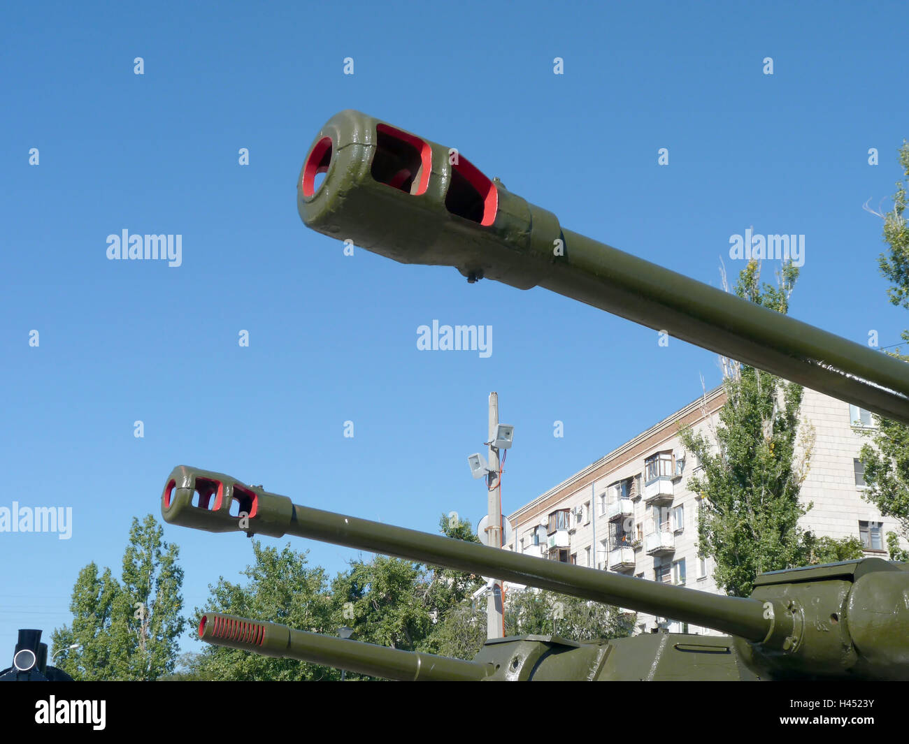 Tank Waffen Stockfoto