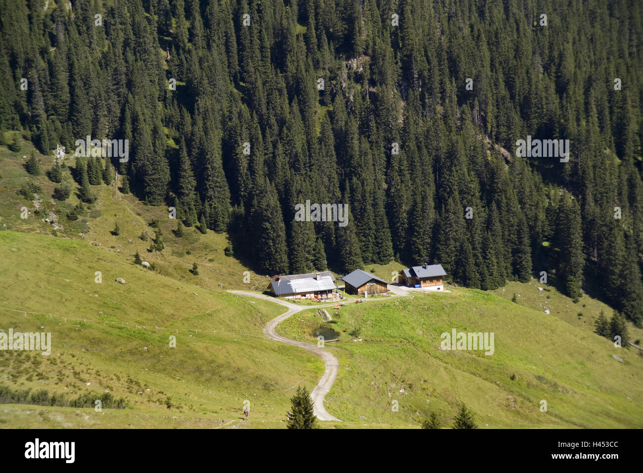 Österreich, Montafon, getan-schrill Alpen Stockfoto