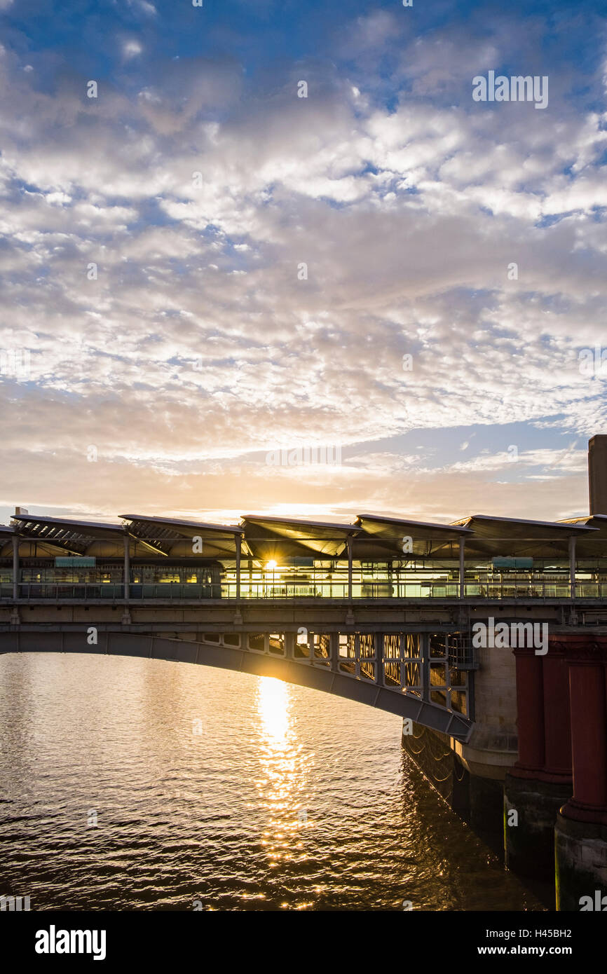 Blackfriars bridge Station, London, England, U.K Stockfoto