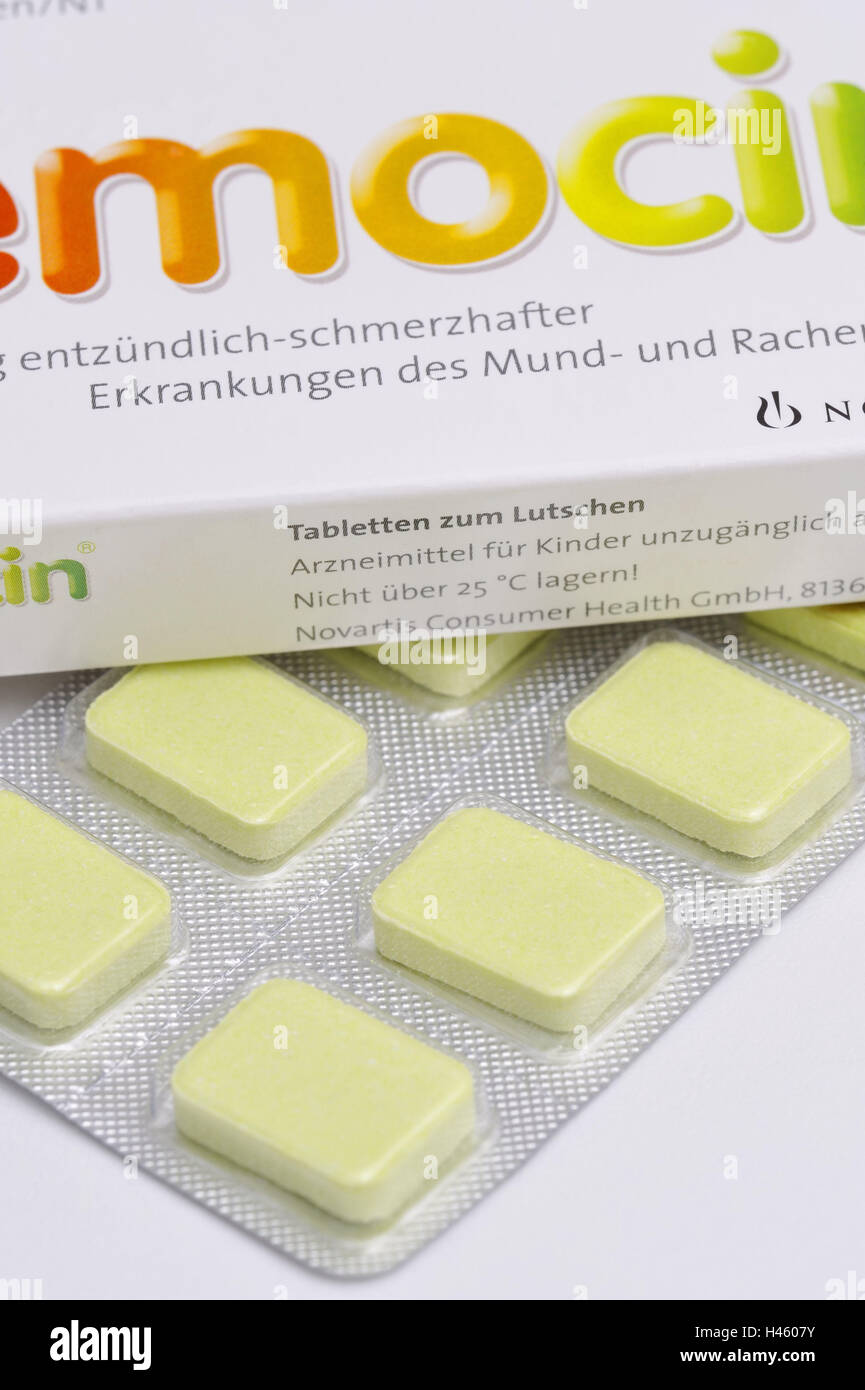 Zu Halsschmerzen Tabletten Stockfotos Und Bilder Kaufen Alamy