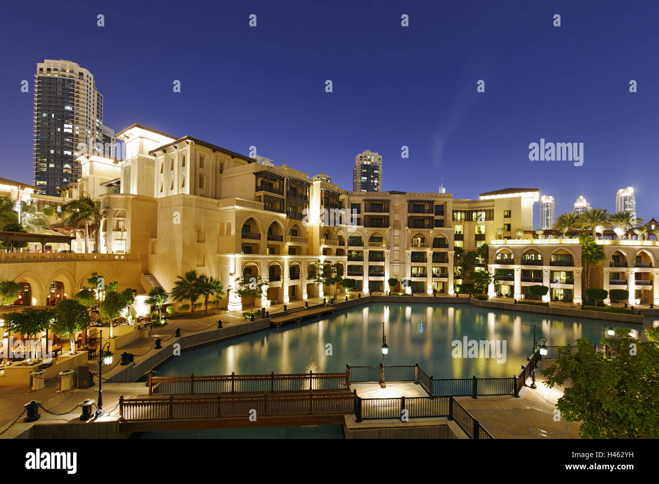Souk Al Bahar, Downtown Dubai, Dubai, Vereinigte Arabische Emirate, Stockfoto