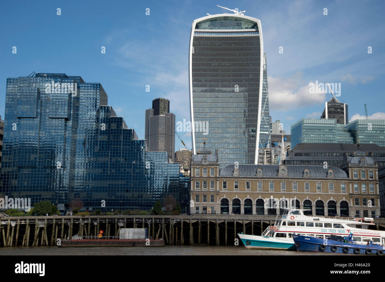 Walkie Talkie Gebäude, 20 Fenchurch Street, City of London Stockfoto