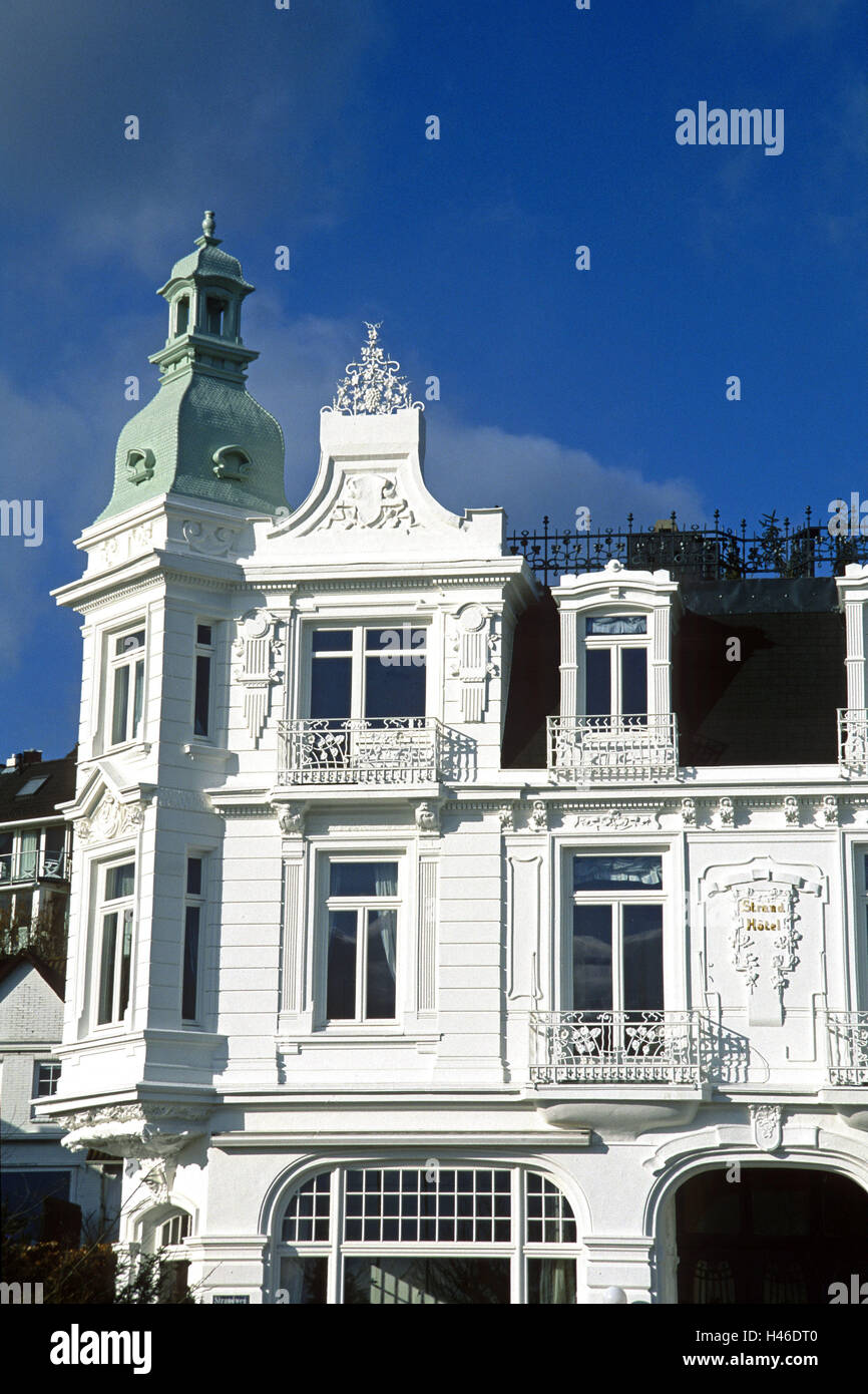 Deutschland Hamburg Blankenese Strandhotel Fassade Hamburg Blankenese Gebaude Hotel Ausserhalb Des Hotels Schmuck Fassade Erker Turm Giebel Vorschlagnote Bewegung Stockfotografie Alamy