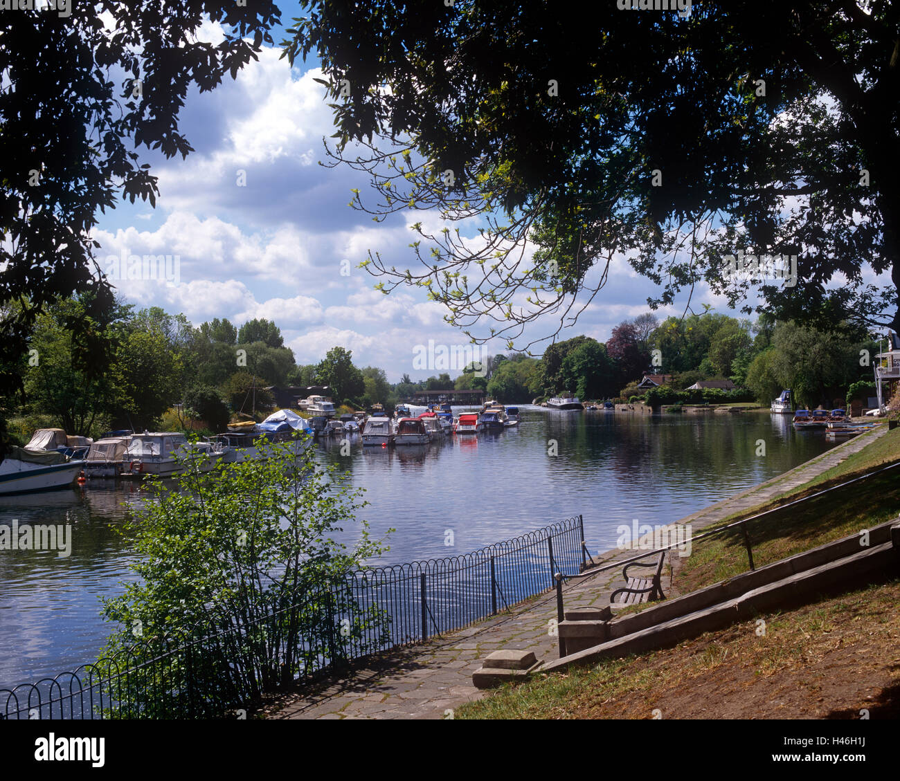 Sunbury on Thames, Middlsex Stockfoto