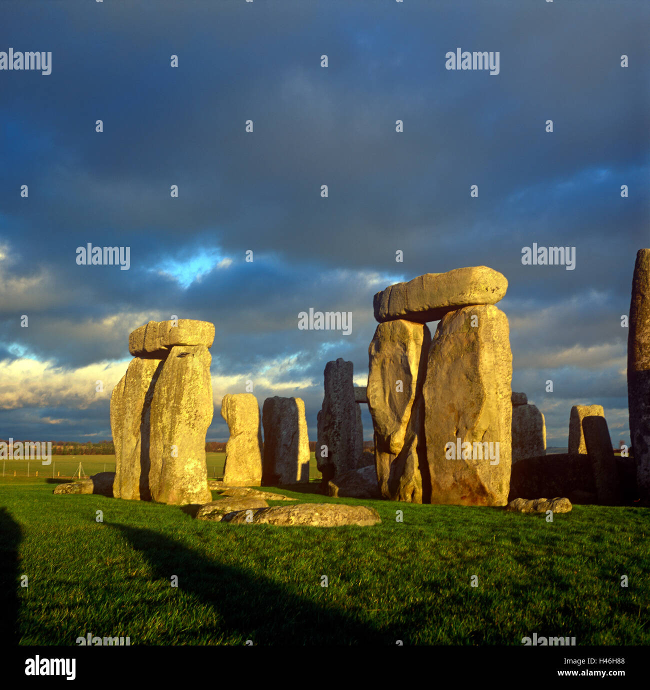 Stonehenge Wilkshire, England, Vereinigtes Königreich Stockfoto