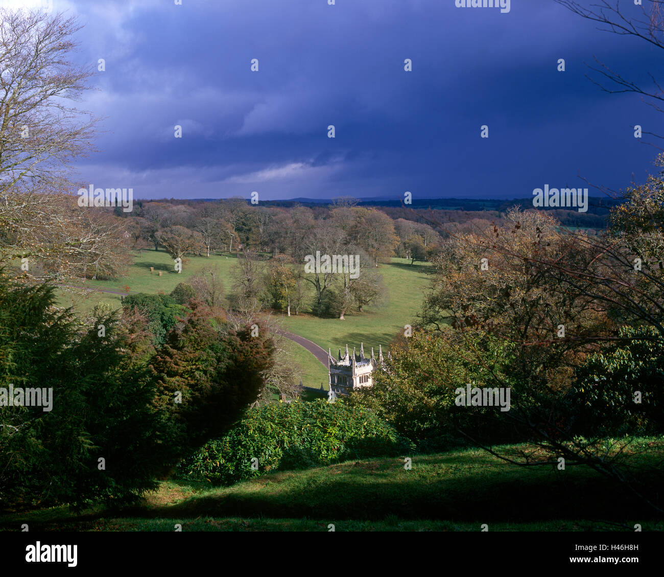 Lanhydrock Bodmin Cornwall England Stockfoto