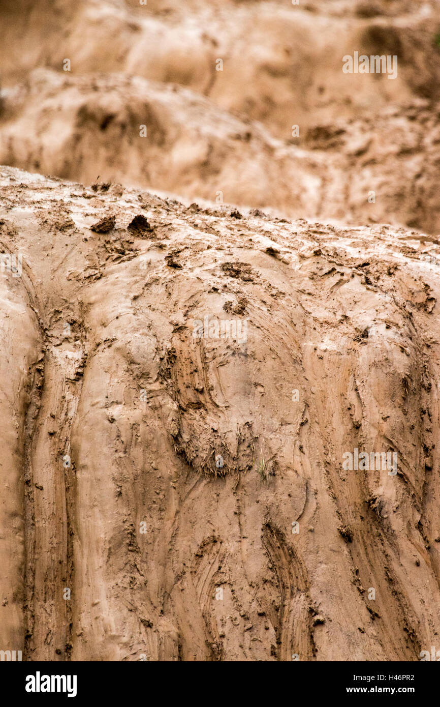 Tough Mudder Hindernis Schlamm Meile 2.0 Elkhart Lake WI Stockfoto