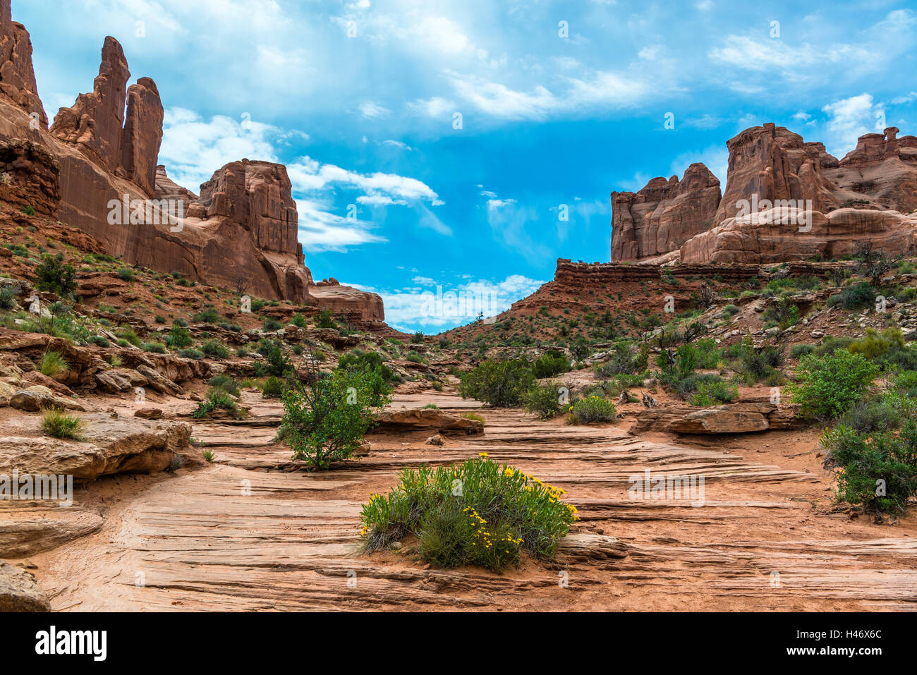 Arches-Nationalpark, Utah, USA Stockfoto