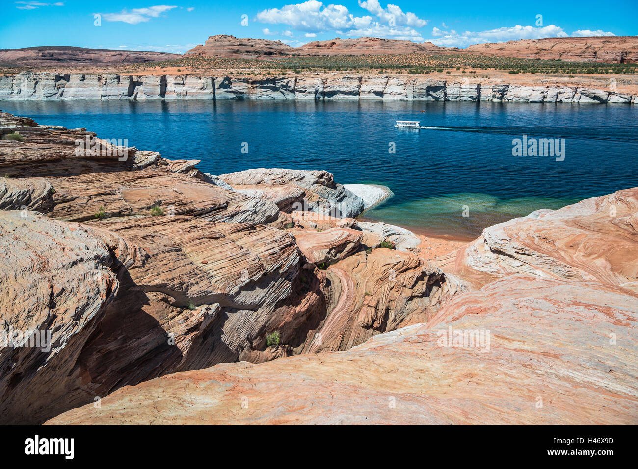 Lake Powell, Colorado River, Page, Arizona, USA Stockfoto