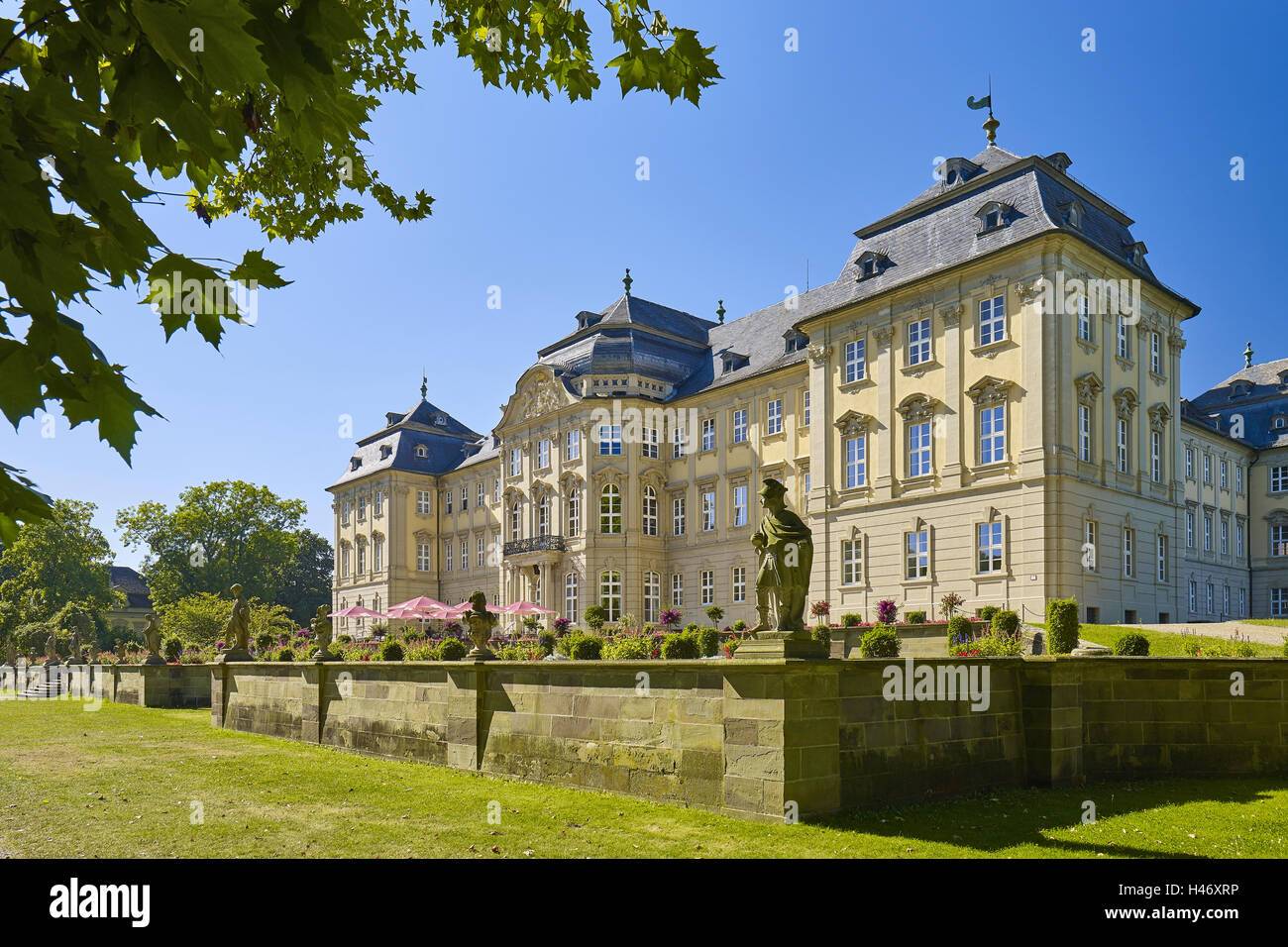 Werneck-Schloss in der Nähe von Schweinfurt, untere Franken, Bayern, Deutschland Stockfoto