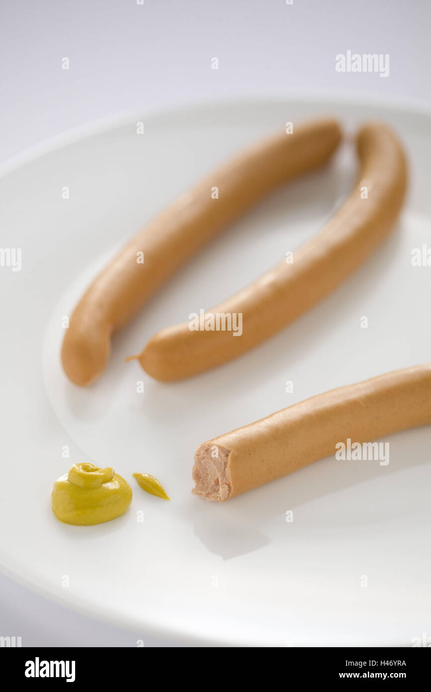 Türkei das Wiener mit Senf, Stockfoto