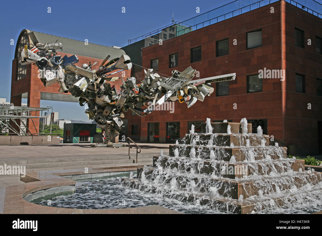 USA, California, Los Angeles, Zentrum des Museums der Stadt, Grand Avenue, MOCA, Stockfoto