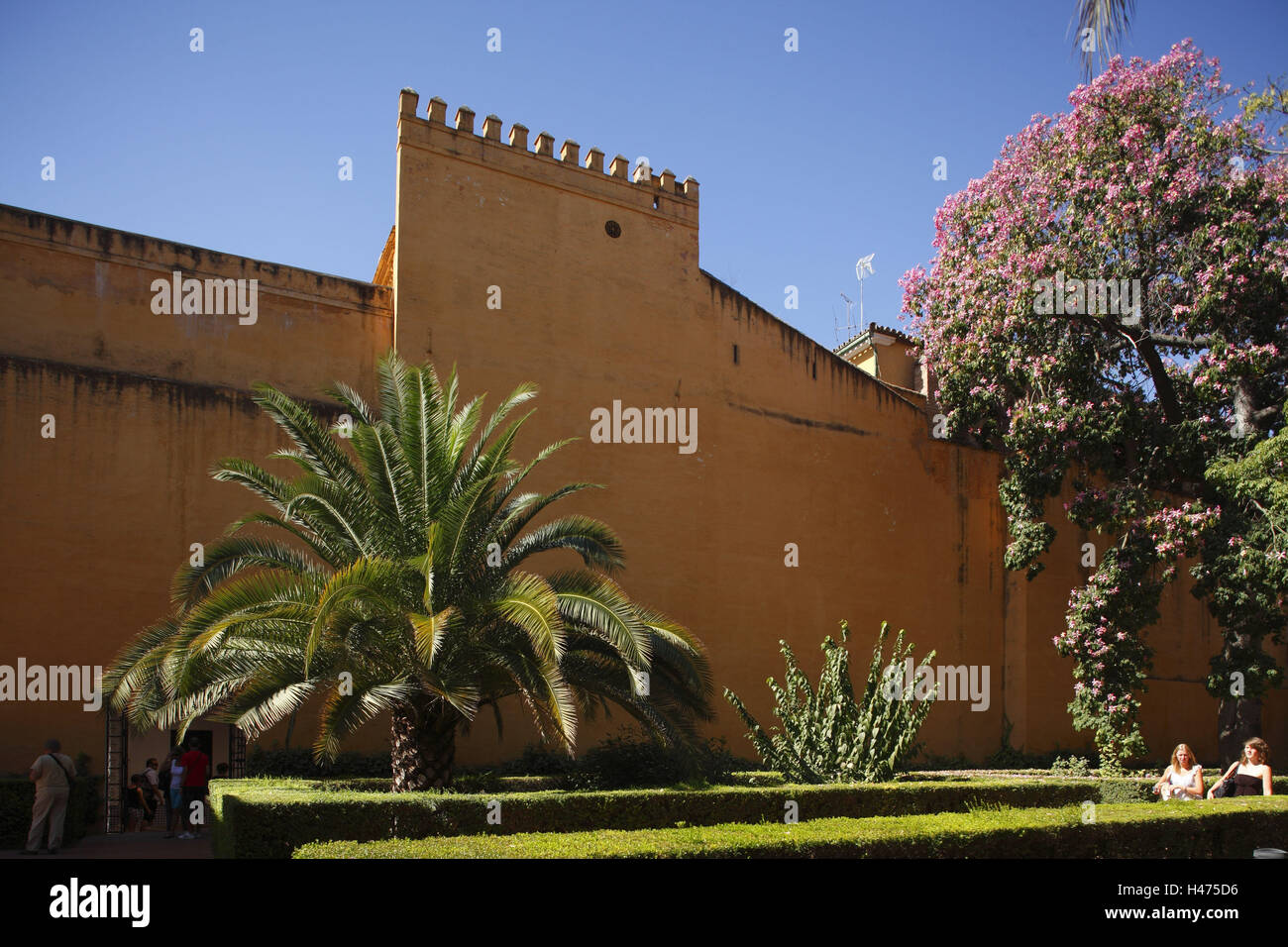 Spanien, Andalusien, Sevilla, Königspalast Alcazar, Stockfoto