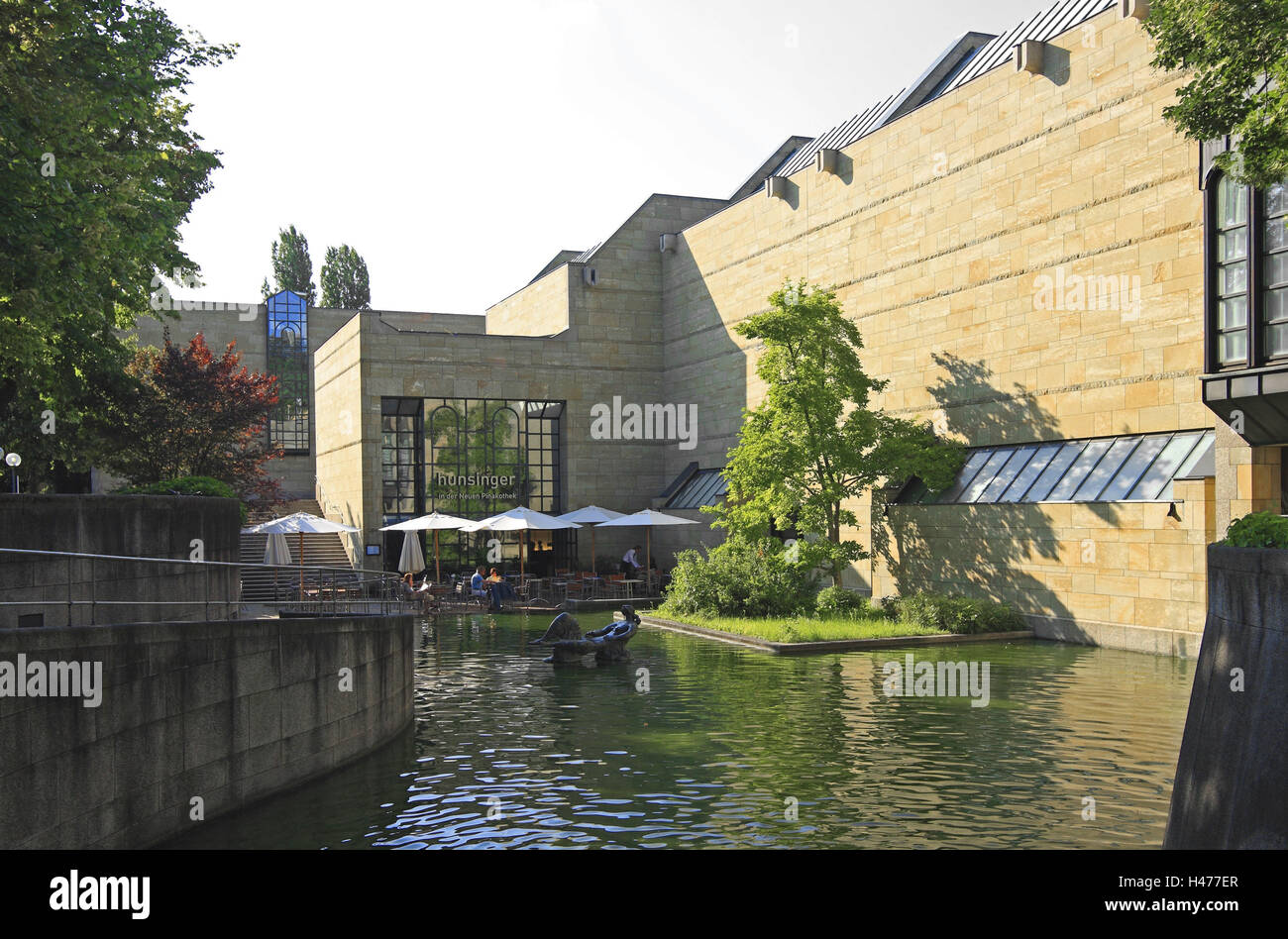 Neue Bilder-Galerie, München, Stockfoto