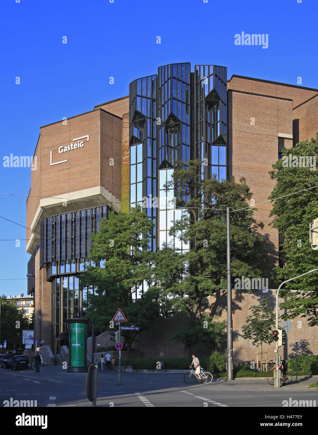 Kulturzentrum in der Gas-Teig, Stockfoto