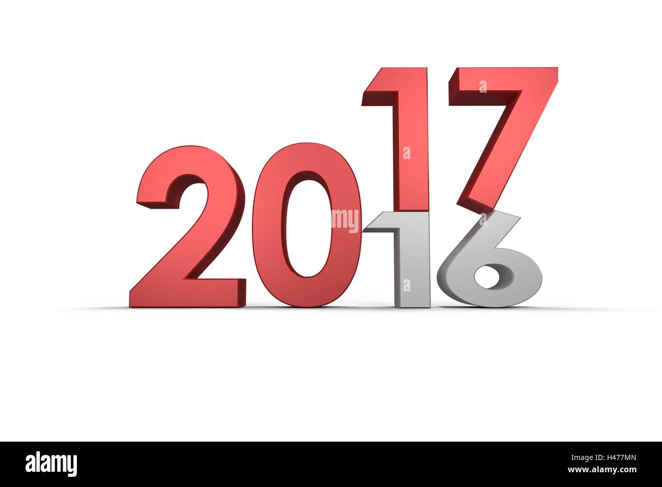 Neue alte Jahr Stockfoto