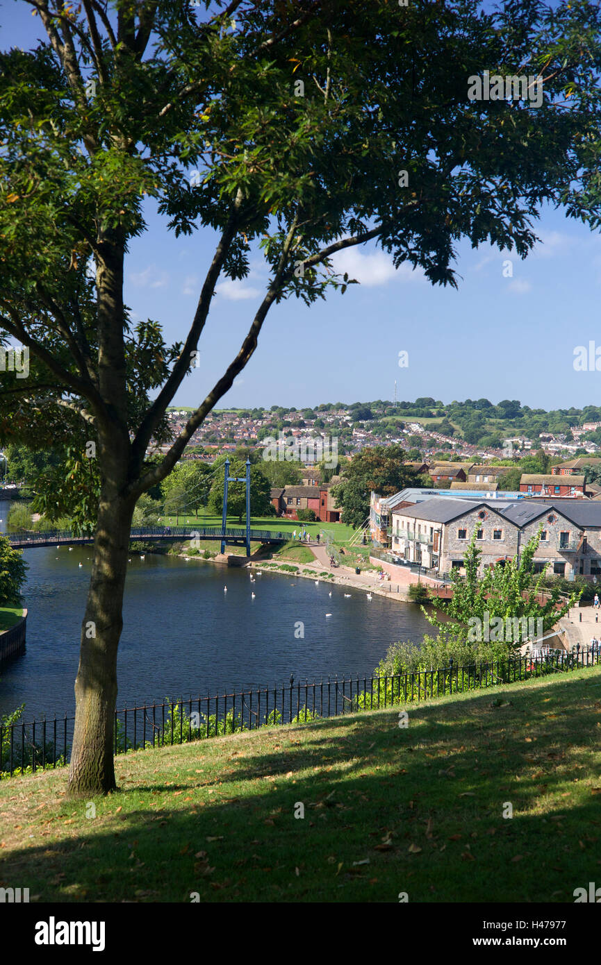 Kai Exeter, Devon, UK Stockfoto