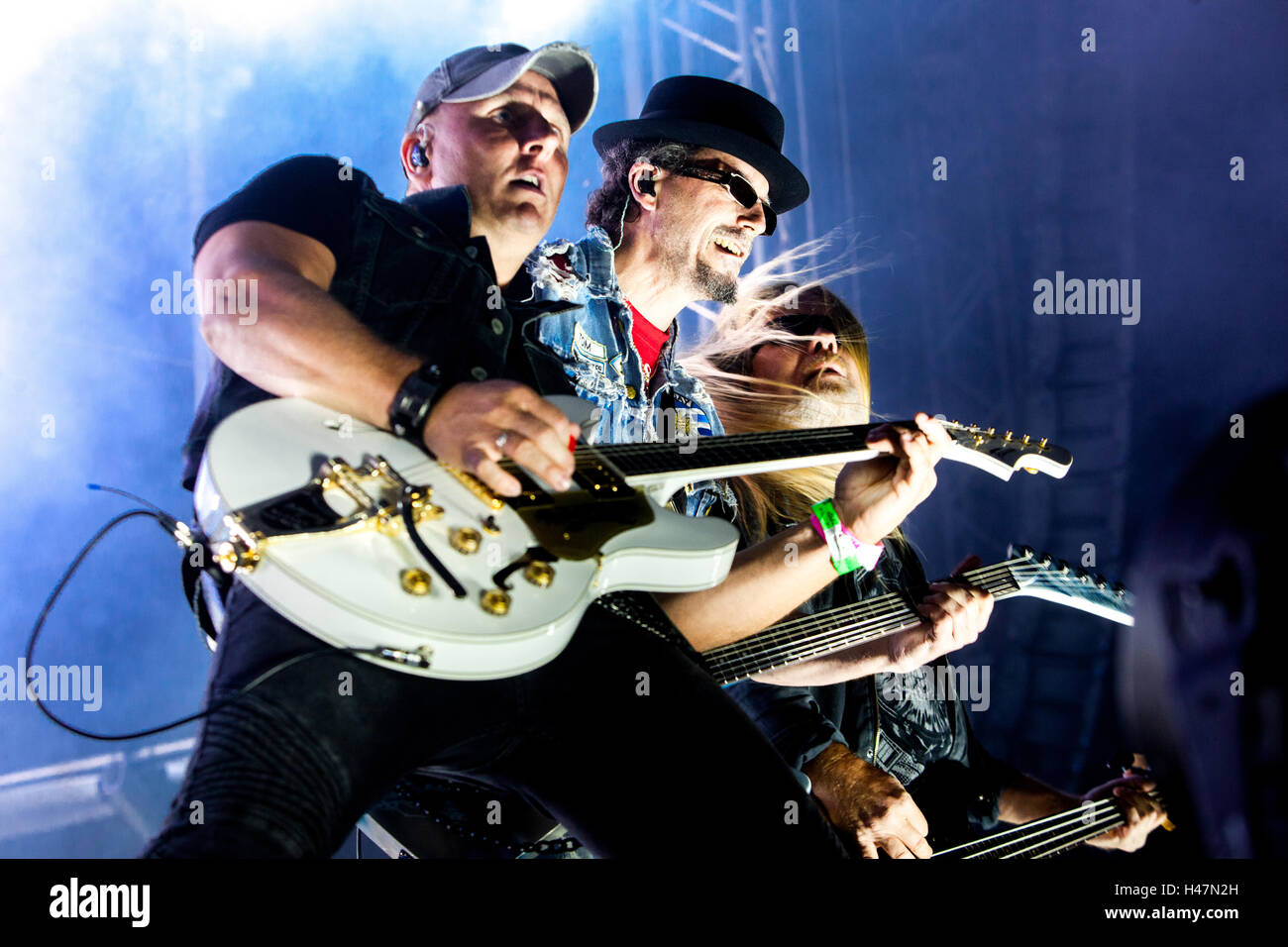 Die Rock-Gruppe Kabat, Tschechische Republik Stockfoto