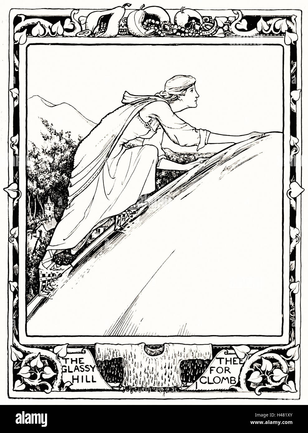 Seite 24 Abbildung in mehr englische Märchen vor Stockfoto