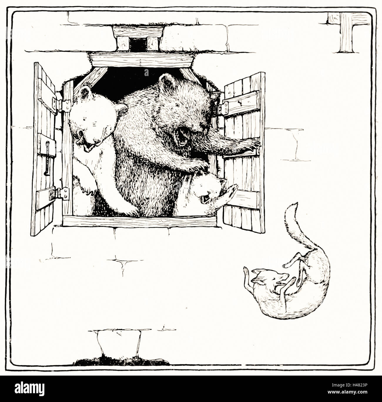 Seite 89 Abbildung in mehr englische Märchen Stockfoto