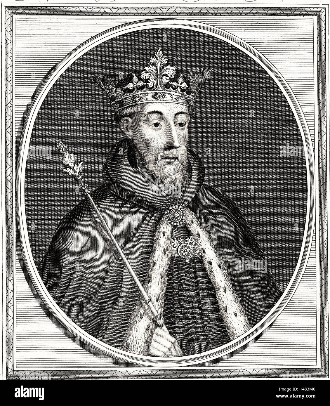 John of Gaunt, Herzog von Lancaster (1340-99) Stockfoto