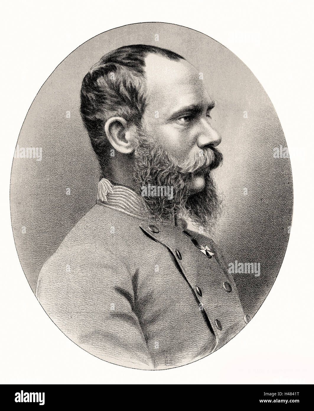 Francis Joseph ich (Franz Joseph) 1830-1916. Kaiser von Österreich aus dem Jahr 1848 Stockfoto