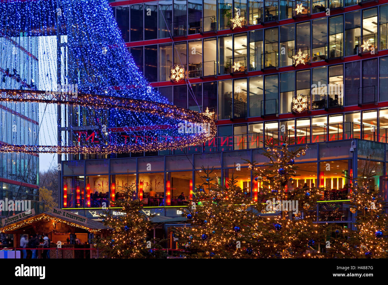 Weihnachtsmarkt potsdamer platz berlin Fotos und Bildmaterial in
