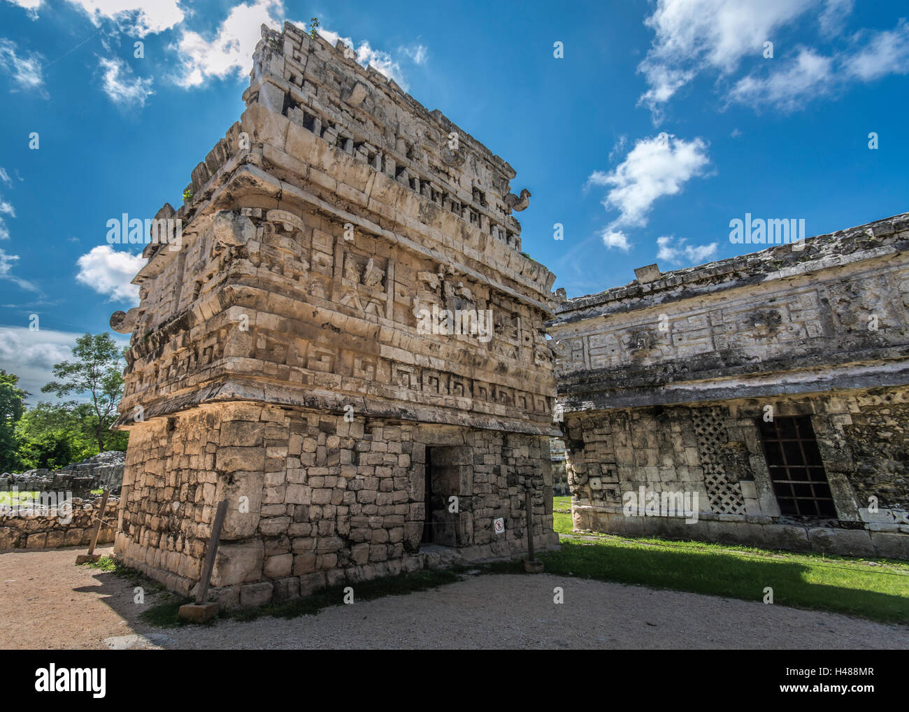 Casa de Las Monja in Chichen Itza (Mexiko) Stockfoto
