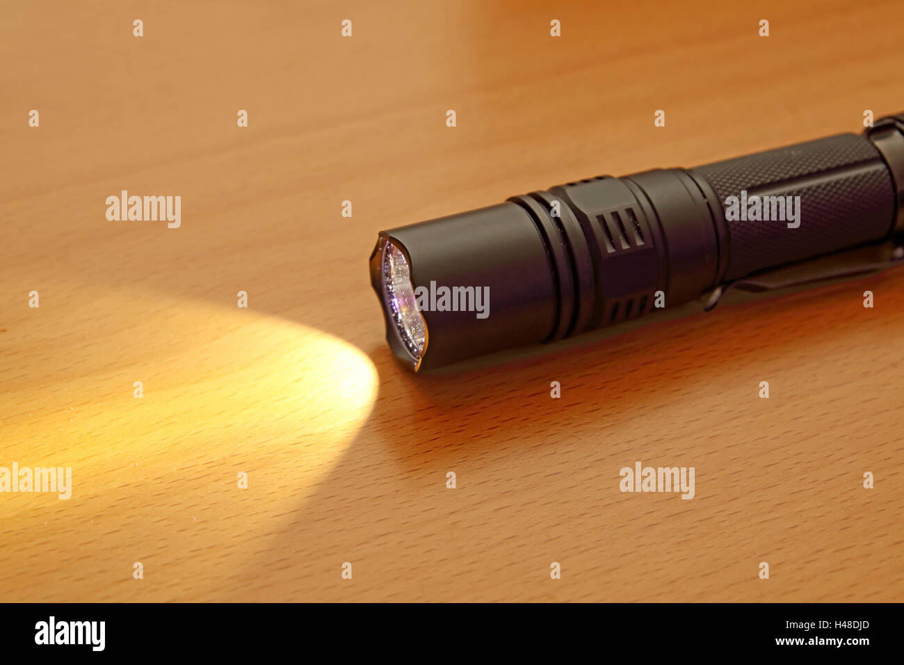 LED-Taschenlampe Stockfoto