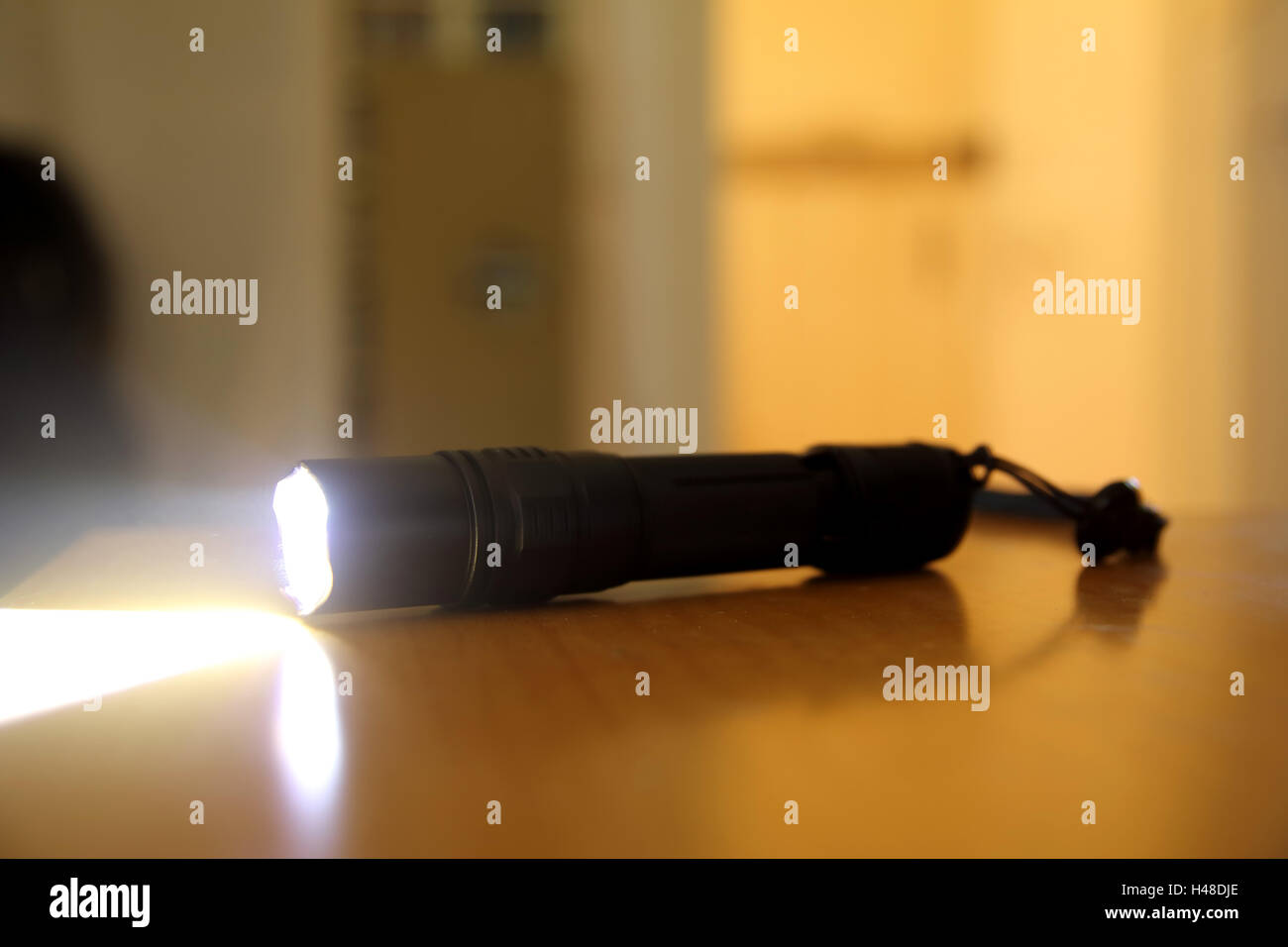 LED-Taschenlampe Stockfoto