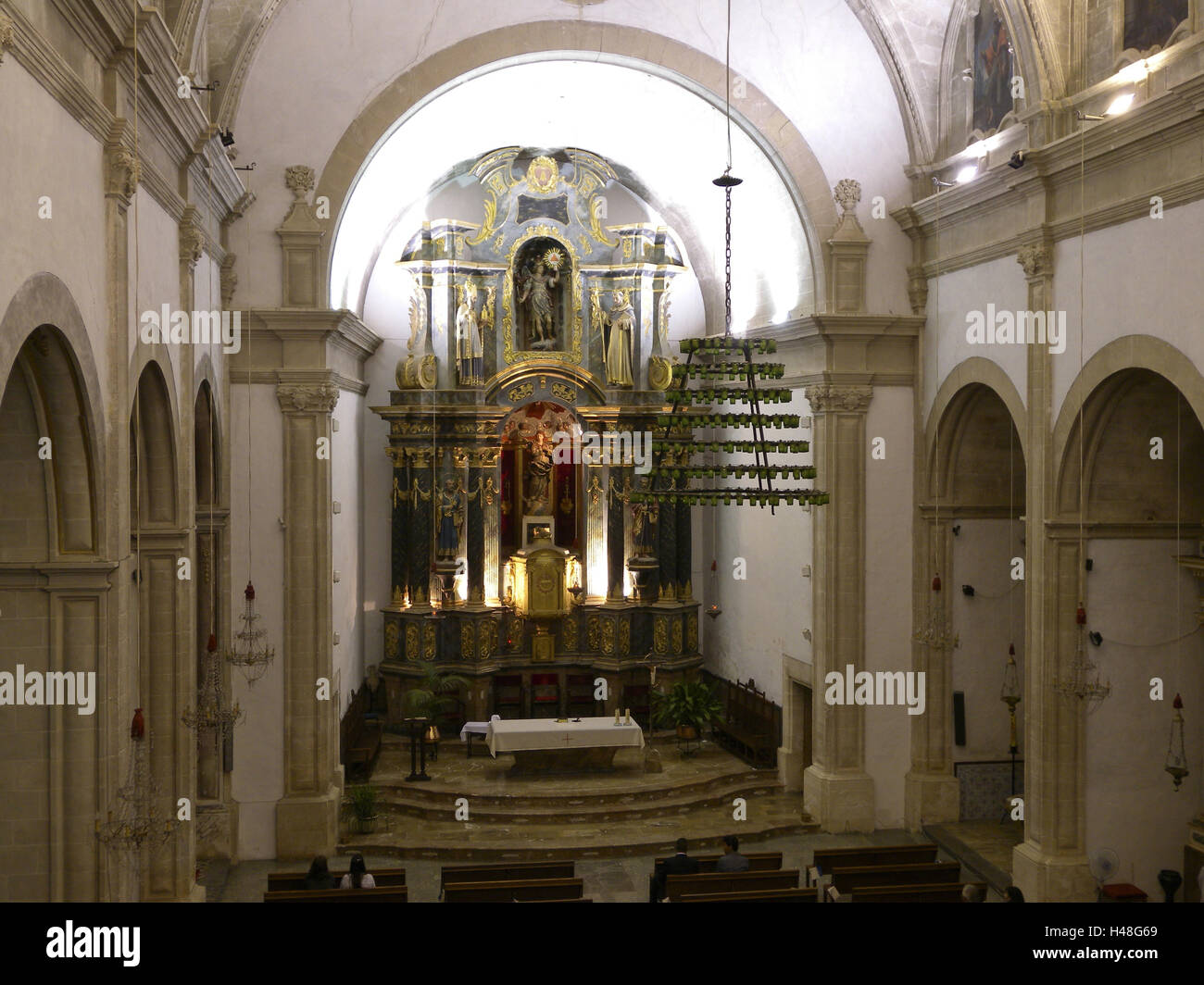 Kirche in Campanet, Mallorca, Spanien, Stockfoto