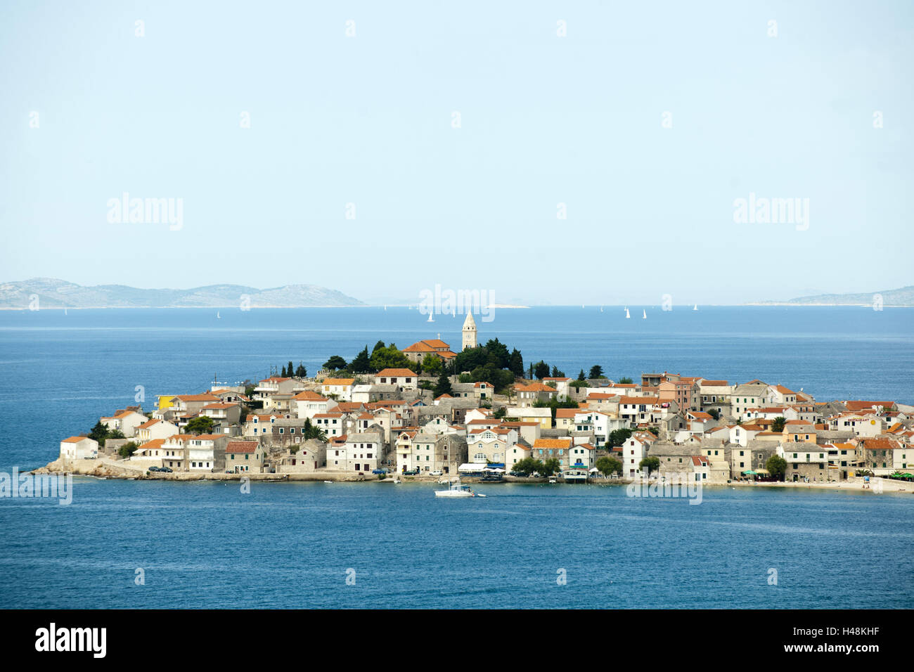 Kroatien, Dalmatien, Insel Platz bester Ost, Stockfoto