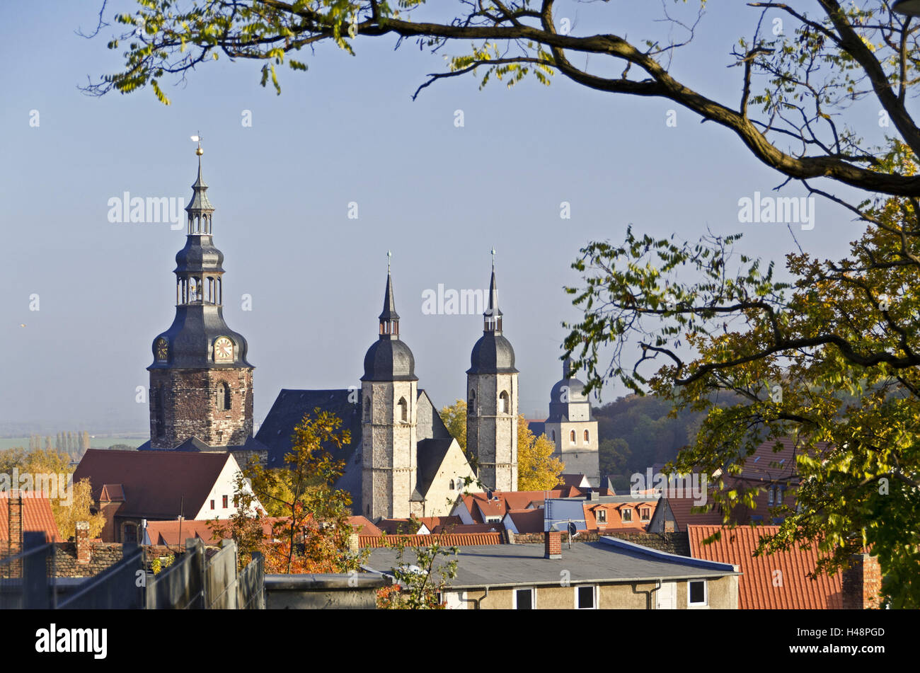 Deutschland, SachsenAnhalt, Lutherstadt Eisleben, Eisleben, Altstadt