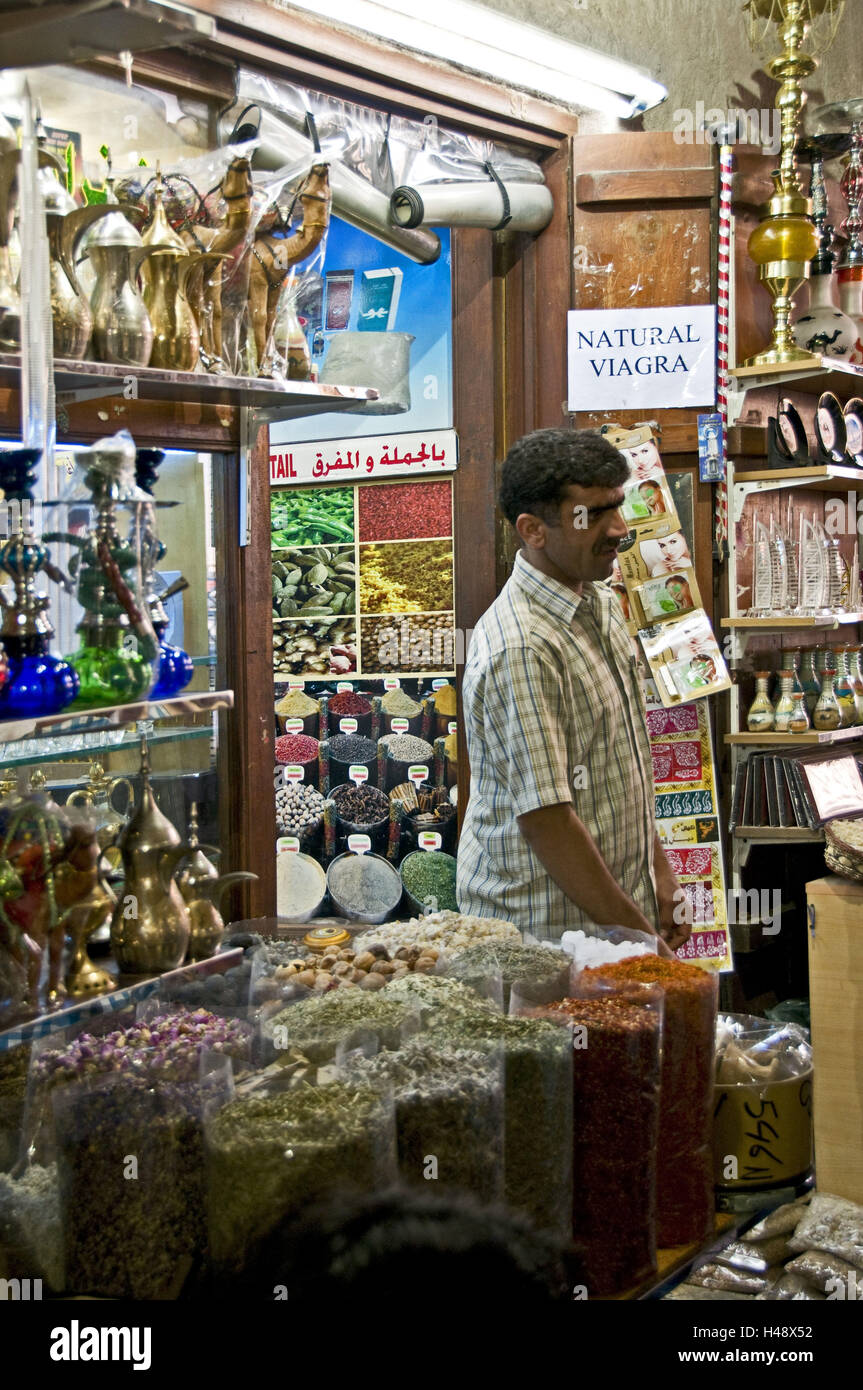 VAE, Dubai, alte Souk, Stockfoto