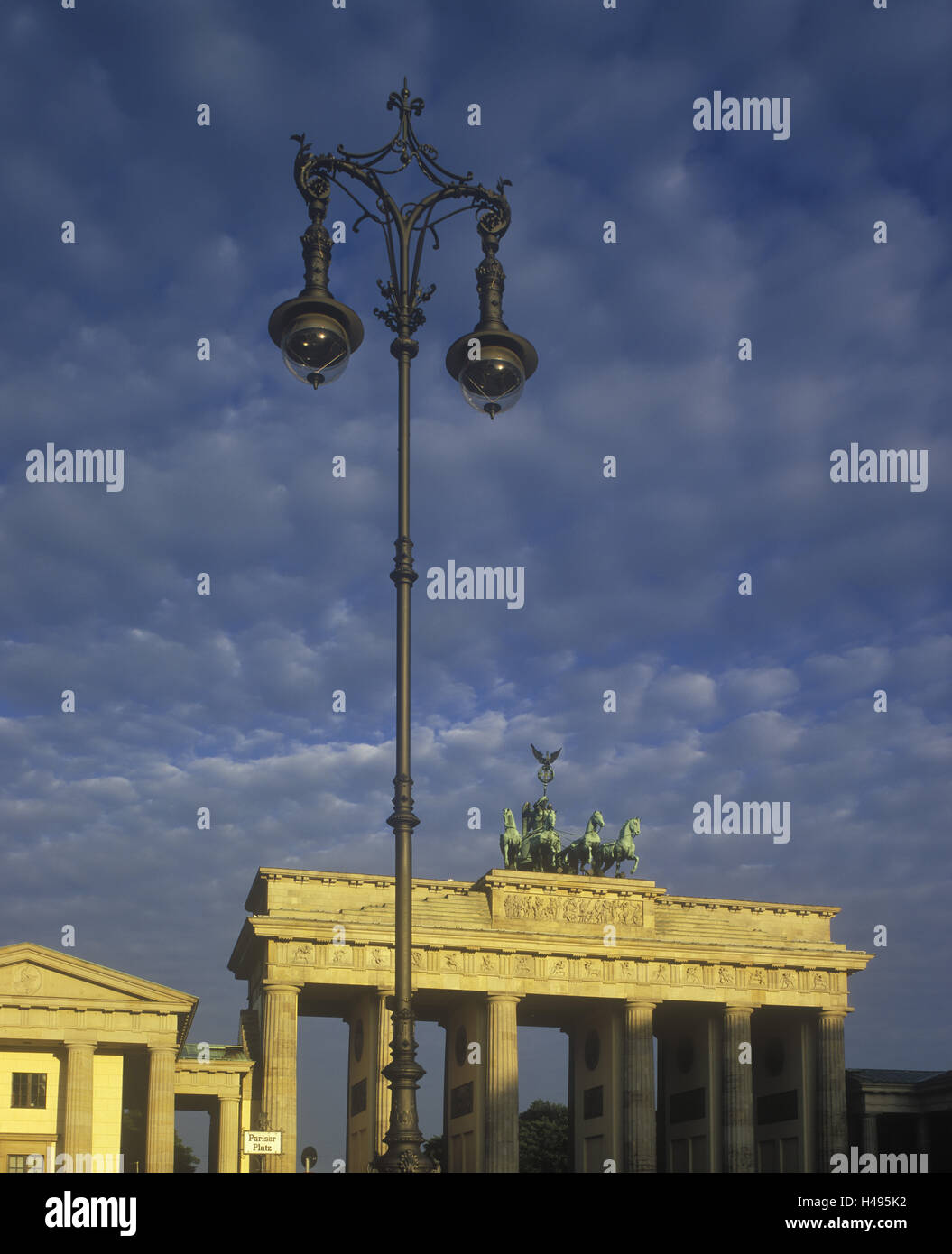 Deutschland, Berlin, Mitte, Paris Platz, das Brandenburger Tor, frühen Klassizismus, Stockfoto