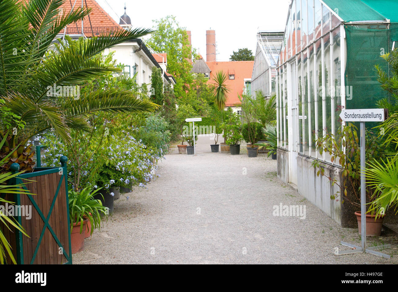 Sonderausstellung, Botanischer Garten, Stockfoto