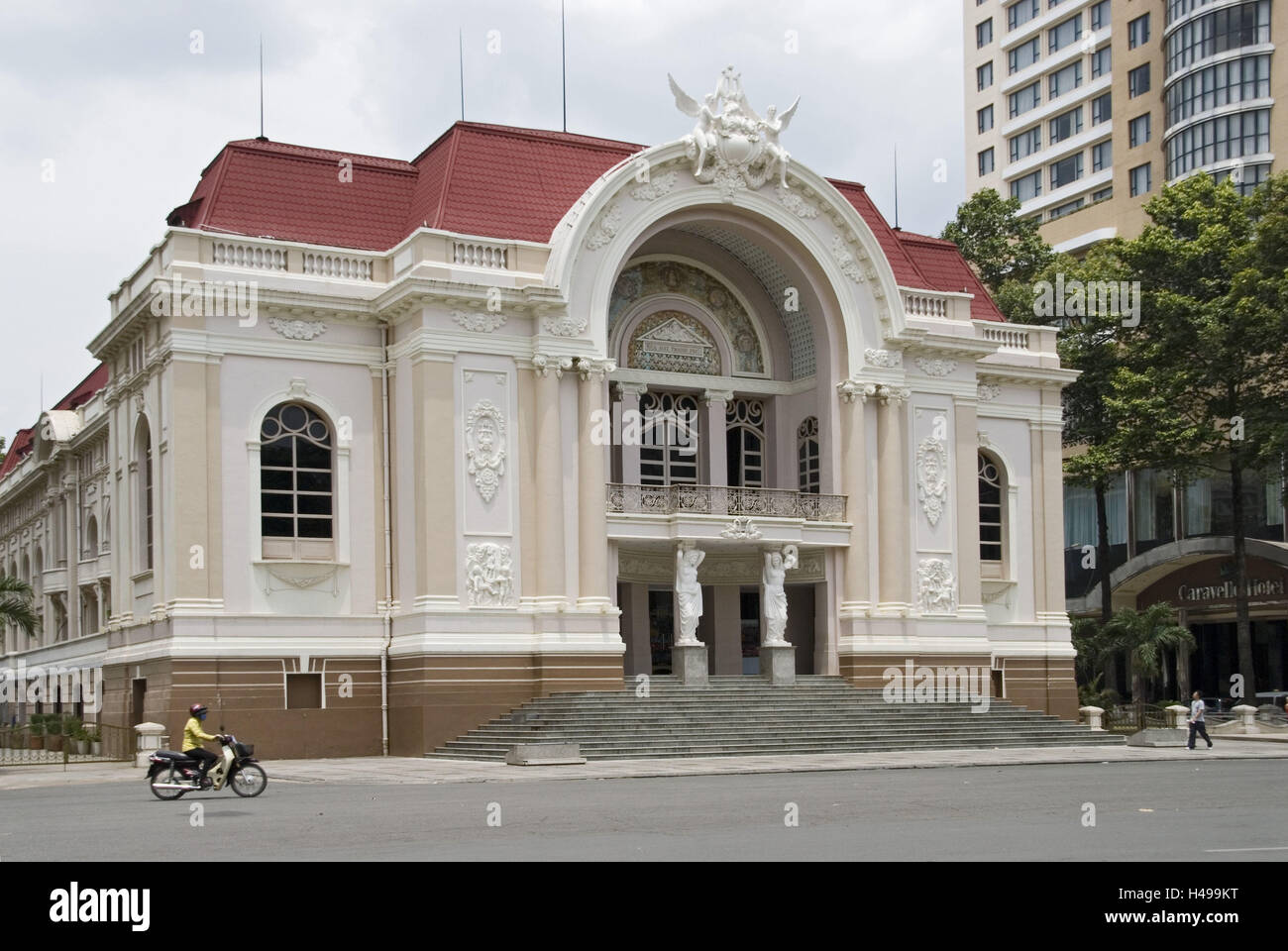 Vietnam, Ho-Chi-Minh-Stadt, Opernhaus, städtische Theater, Stockfoto