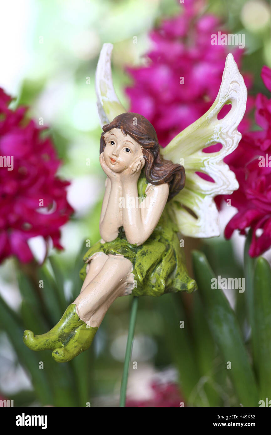 Elfe Elfen Figur Dekoration Figur Marchen Legende Stockfoto