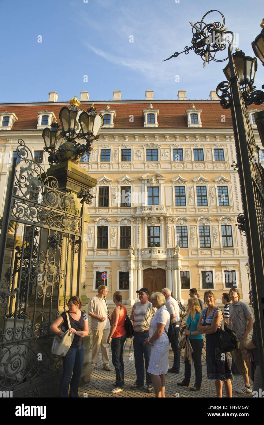 Beutel Bergpalais, Dresden, Sachsen, Deutschland, Stockfoto